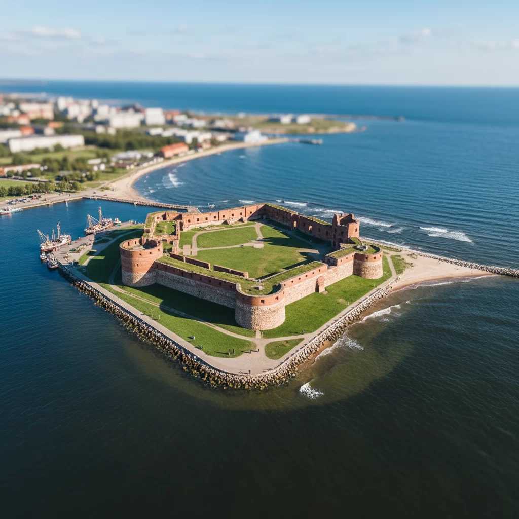 Klaipėdos piliavietė iš paukščio skrydžio: istorija ir panorama Klaipėdos piliavietė iš paukščio skrydžio: istorija ir panorama