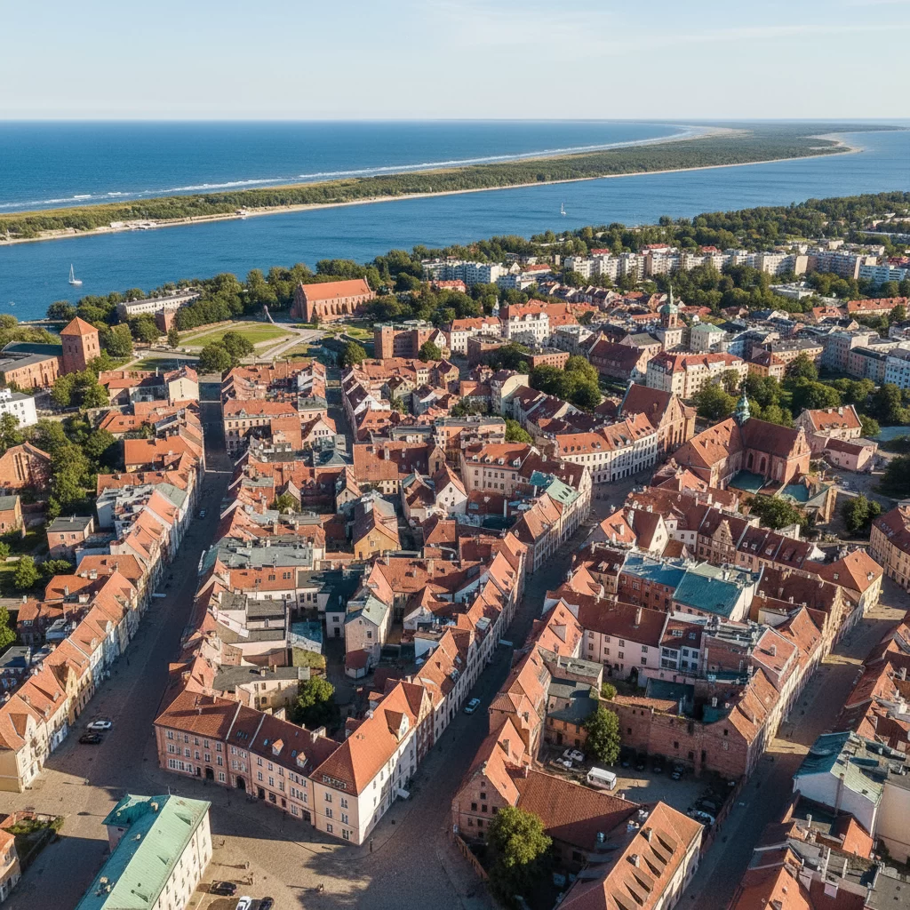 Klaipėdos senamiestis iš paukščio skrydžio: istorija ir vaizdai iš oro Klaipėdos senamiestis iš paukščio skrydžio: istorija ir vaizdai iš oro