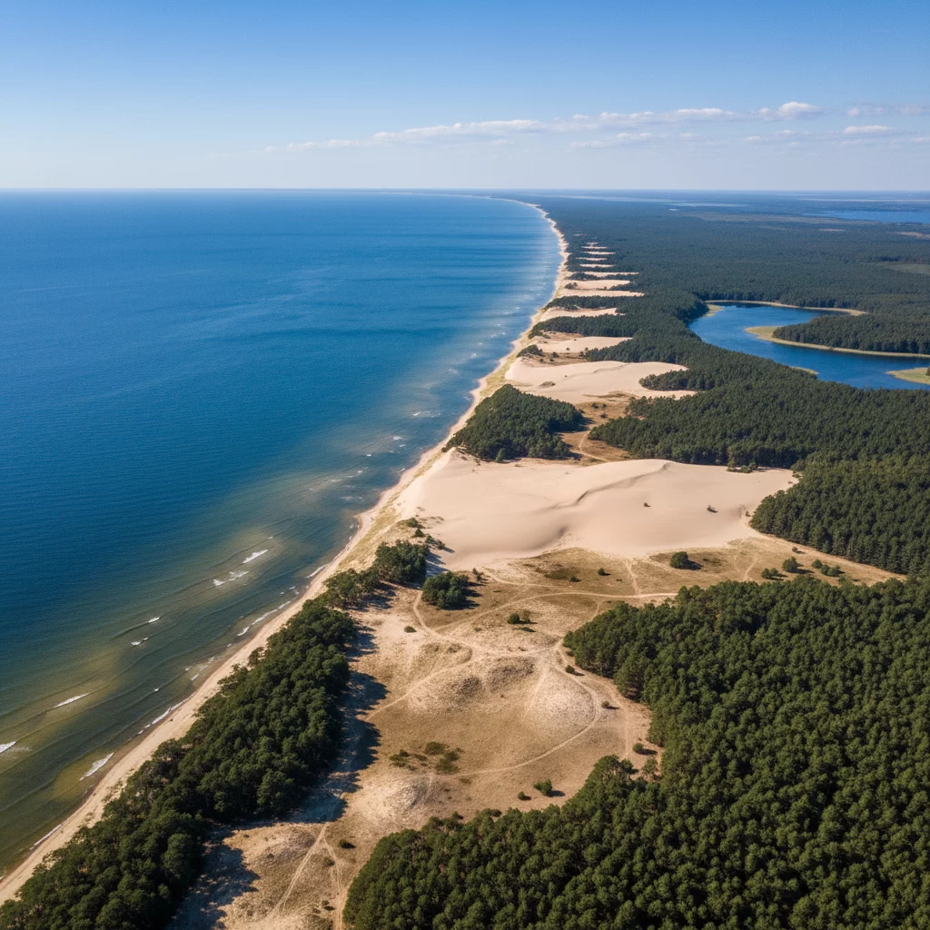 Kuršių marios iš paukščio skrydžio: gražiausi vaizdai iš drono Kuršių marios iš paukščio skrydžio: gražiausi vaizdai iš drono
