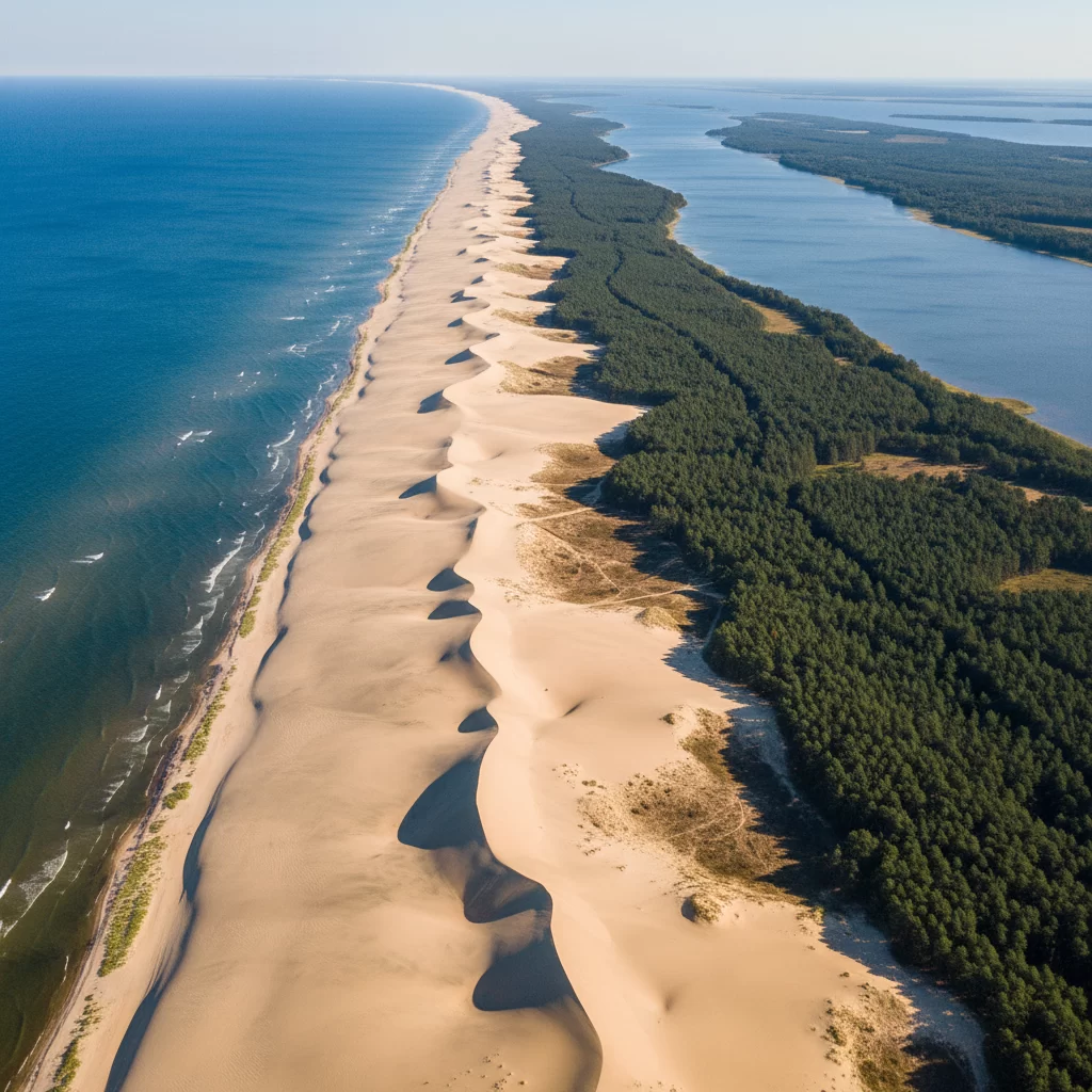 Kuršių nerija: kelionių gidas ir apžvalginis skrydis Kuršių nerija: kelionių gidas ir apžvalginis skrydis