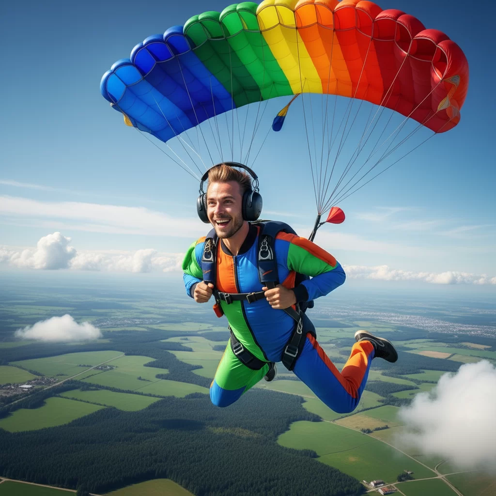 Skydiving su muzika: ar galima šokti parašiutu su ausinėmis? Skydiving su muzika: ar galima šokti parašiutu su ausinėmis?