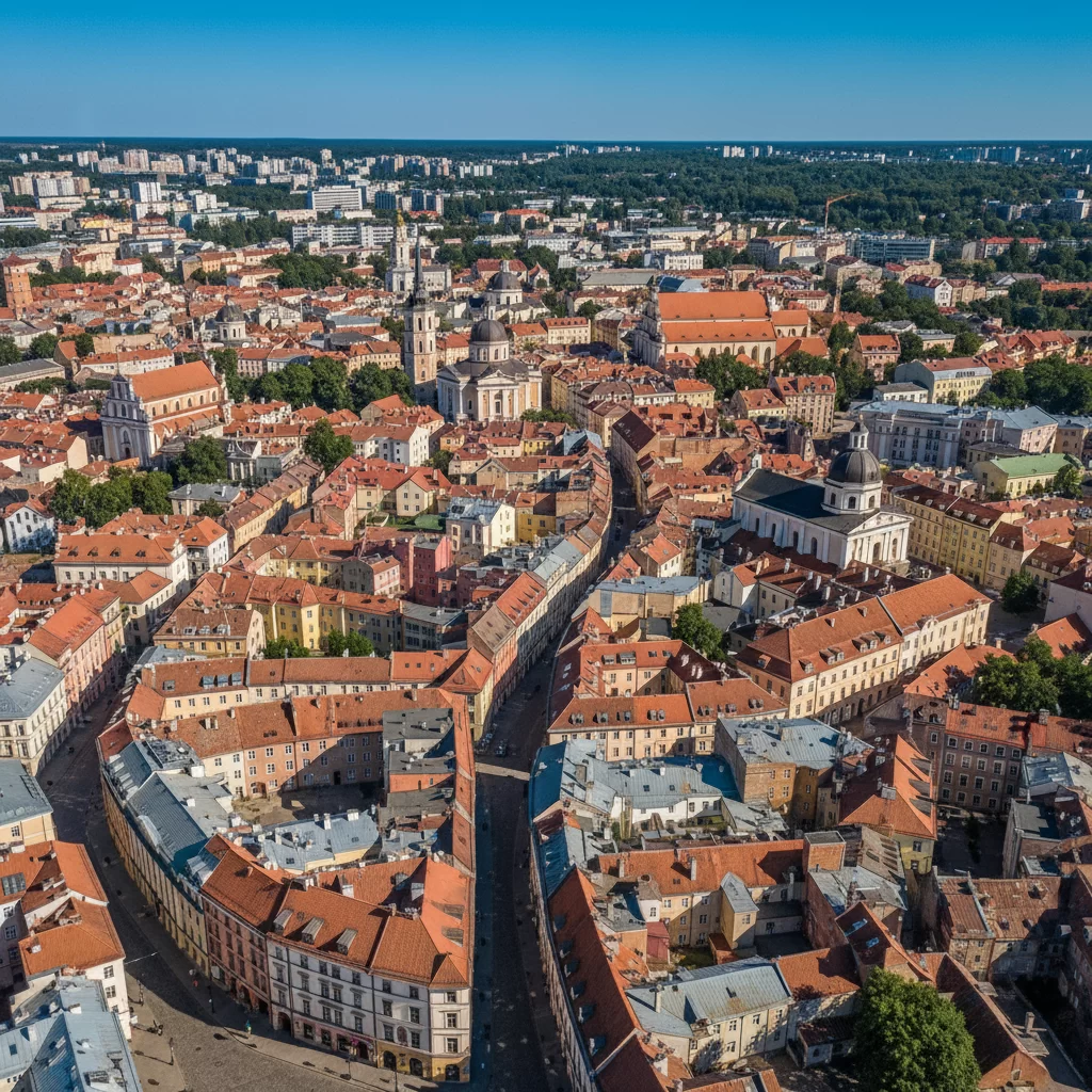 Vilniaus senamiestis iš oro – UNESCO pasaulio paveldas Vilniaus senamiestis iš oro – UNESCO pasaulio paveldas