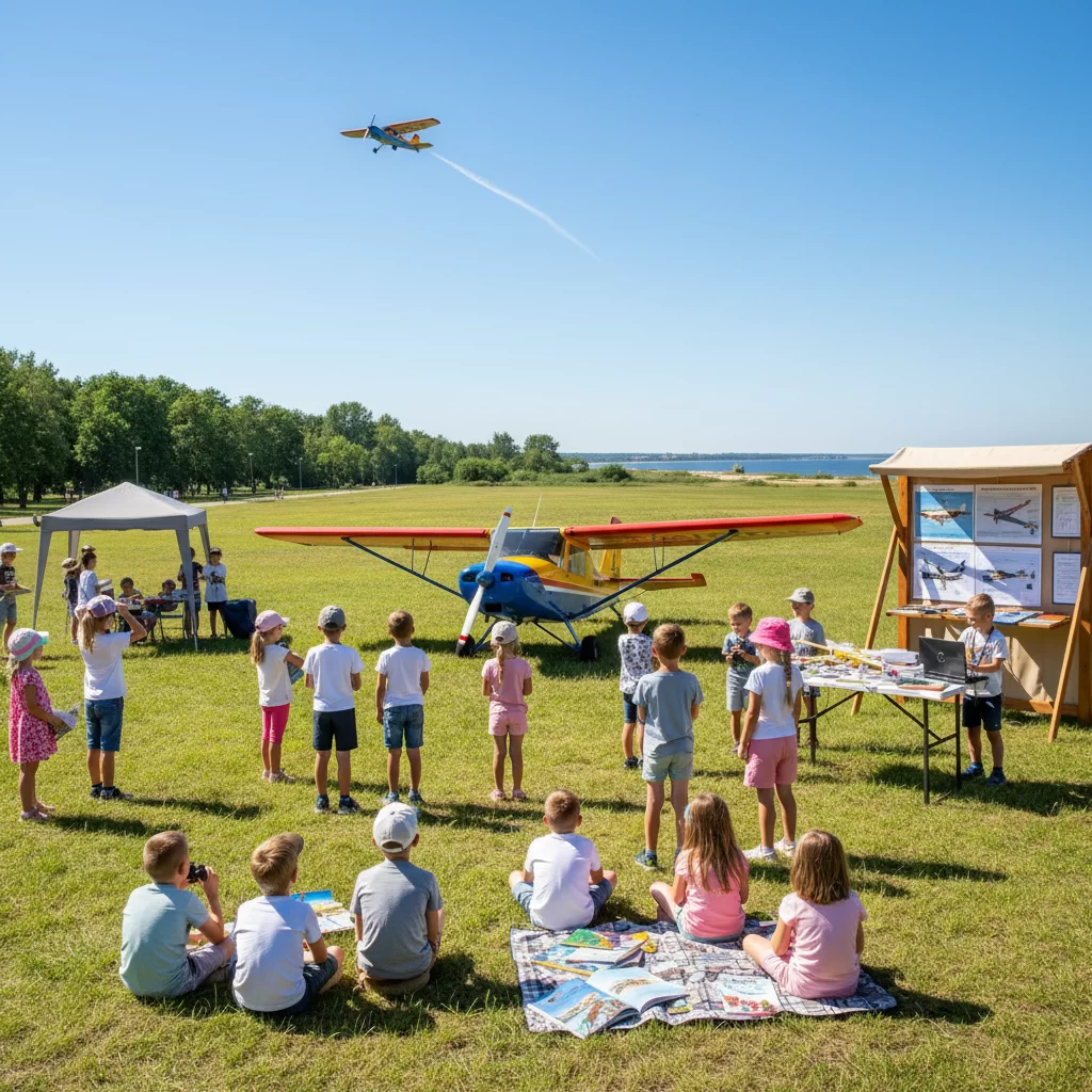 Aviacijos diena vaikams: edukacinis renginys Klaipėdoje Aviacijos diena vaikams: edukacinis renginys Klaipėdoje