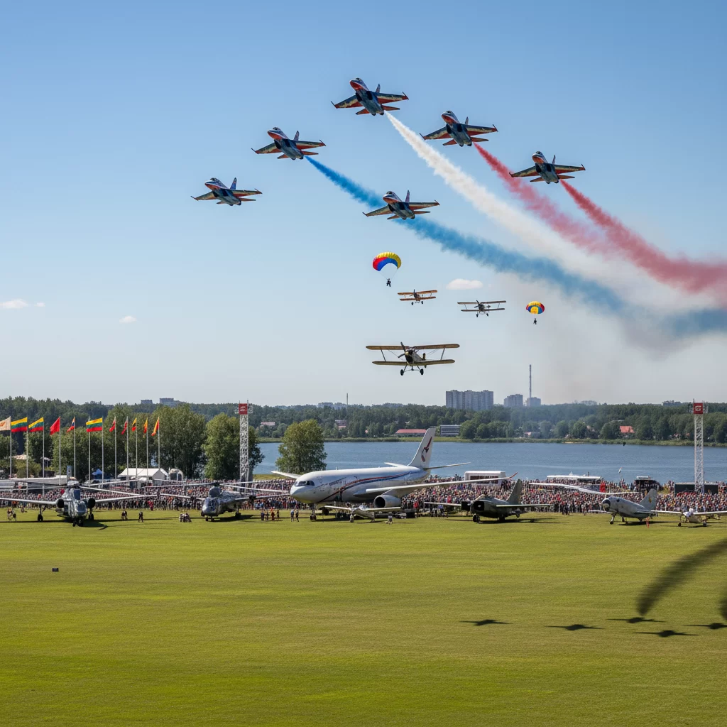 Aviacijos šou Lietuvoje 2026: svarbiausių renginių kalendorius Aviacijos šou Lietuvoje 2026: svarbiausių renginių kalendorius