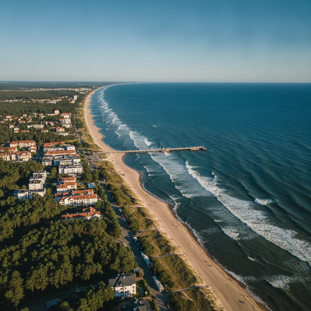 Palanga iš oro: įspūdingas skrydis virš kurorto ir Baltijos jūros Palanga iš oro: įspūdingas skrydis virš kurorto ir Baltijos jūros