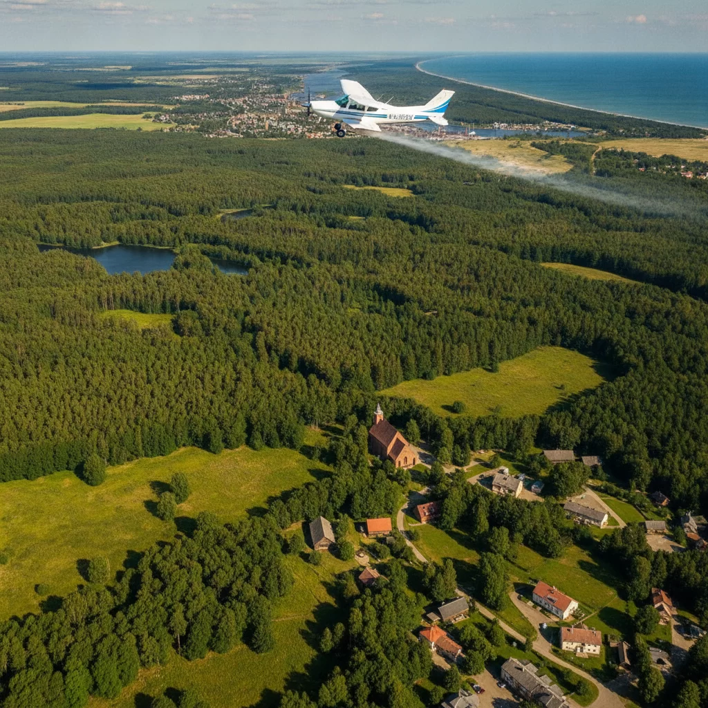 Apžvalginiai skrydžiai Vakarų Lietuvoje: geriausios vietos ir patarimai Apžvalginiai skrydžiai Vakarų Lietuvoje: geriausios vietos ir patarimai